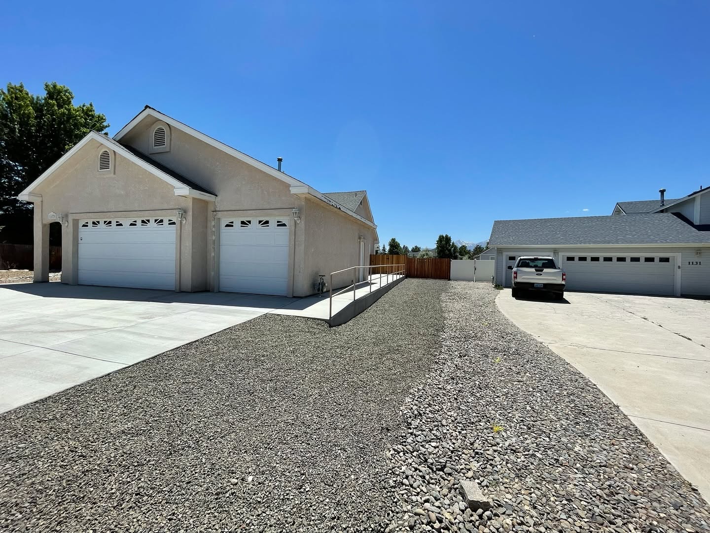Driveway Extension & Gravel Side Yard